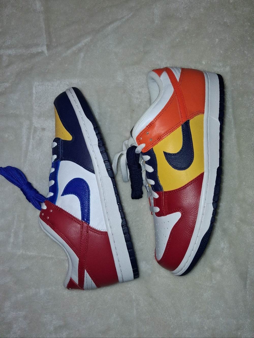 SIZE 11.5M - NIKE DUNK LOW QS, CO.JP WHAT THE. BRAND NEW NO BOX.  2 EXTRA LACES.